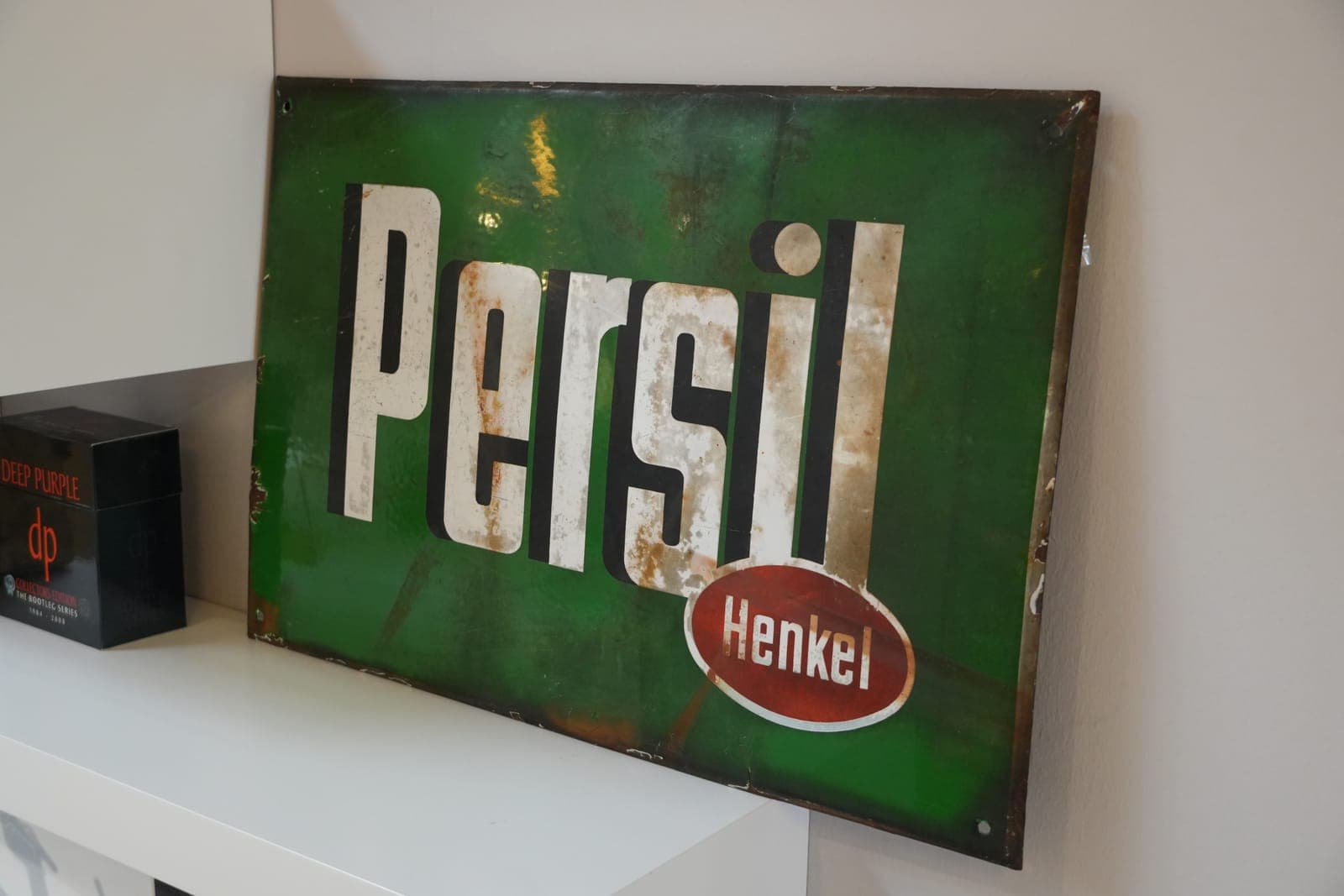 Retro Blechschilder und Werbeschilder